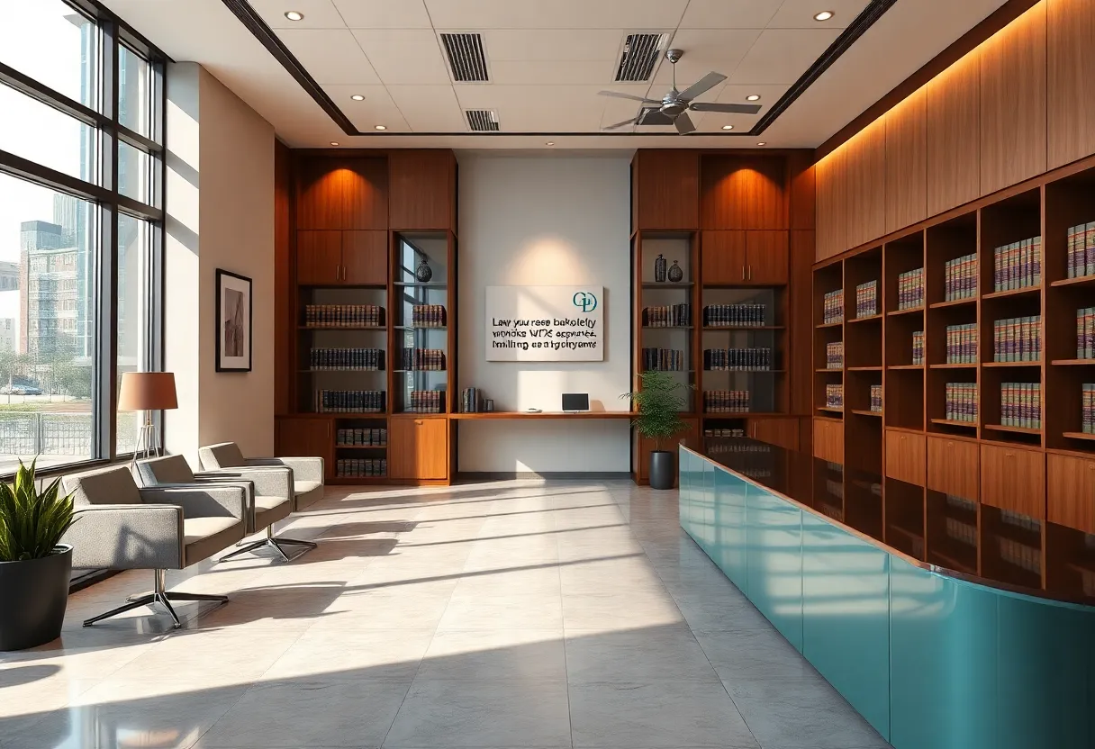 Interior of Tittle Law Firm office showcasing professionalism and legal expertise in bankruptcy services.
