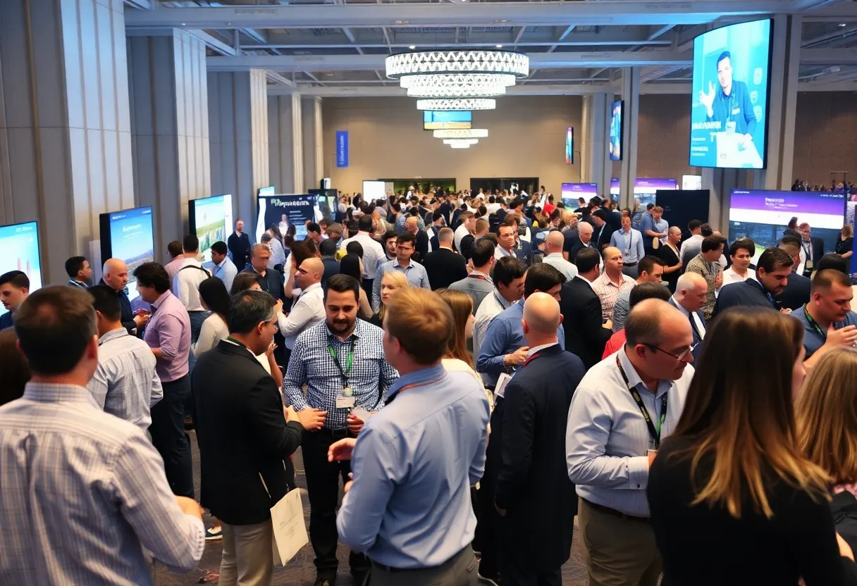 Participants networking at the TLMI Committee Summit in Dallas