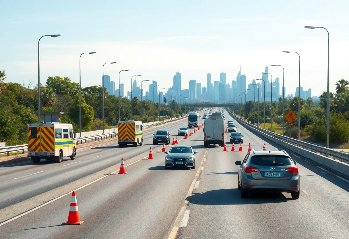 Traffic disruptions after crashes on the President George Bush Turnpike