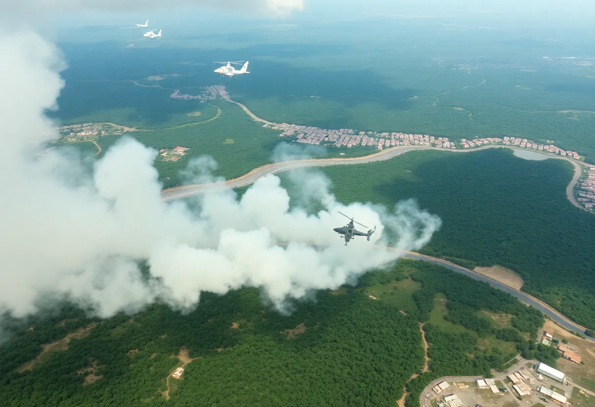 Military operations targeting drug trafficking facilities in Venezuela