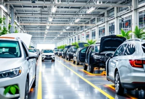 Volkswagen factory illustrating investment in innovation