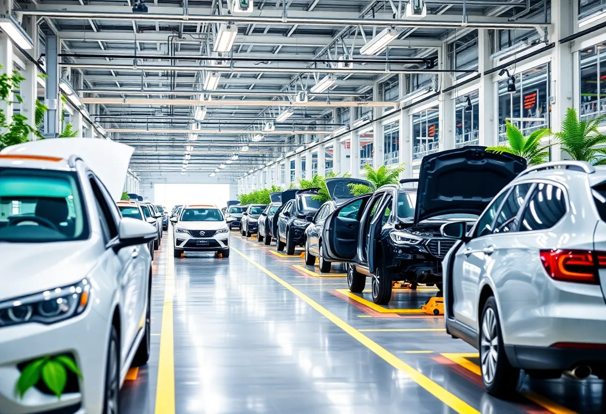 Volkswagen factory illustrating investment in innovation