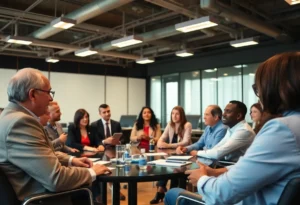 Discussion on world affairs at the World Affairs Council of Dallas.