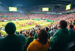 Fans enjoying the Xbox Bowl at Ford Center
