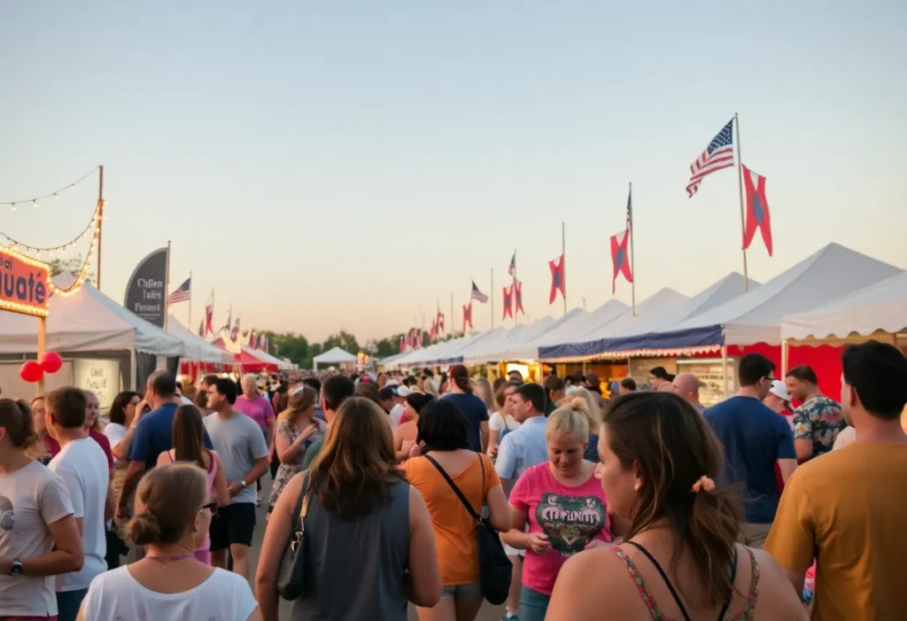Scenes from various community events in Allen, Texas.