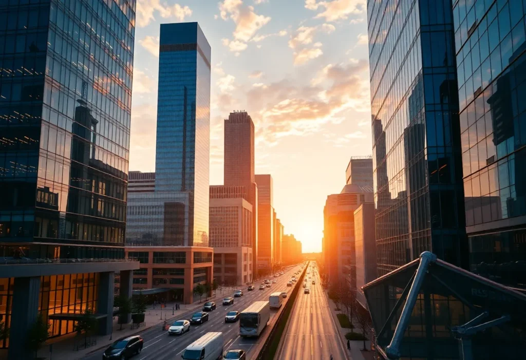 Dallas corporate environment with focus on energy and mining sectors