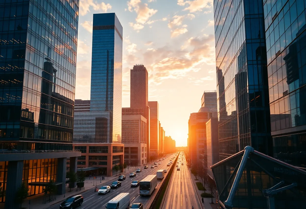 Dallas corporate environment with focus on energy and mining sectors