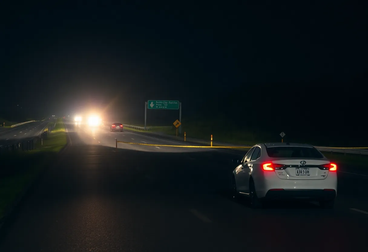 Police investigation on U.S. Highway 67 in Cedar Hill