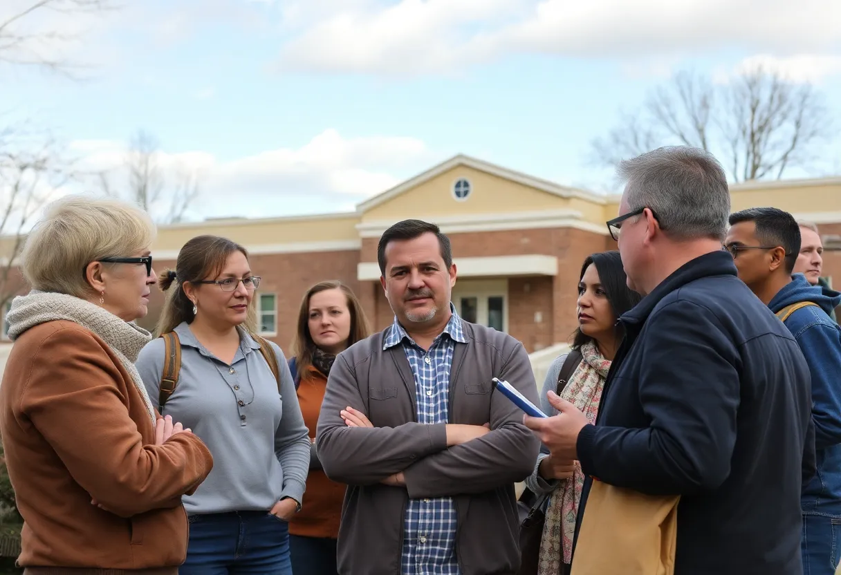 Community meeting about school safety and policies at Celina ISD