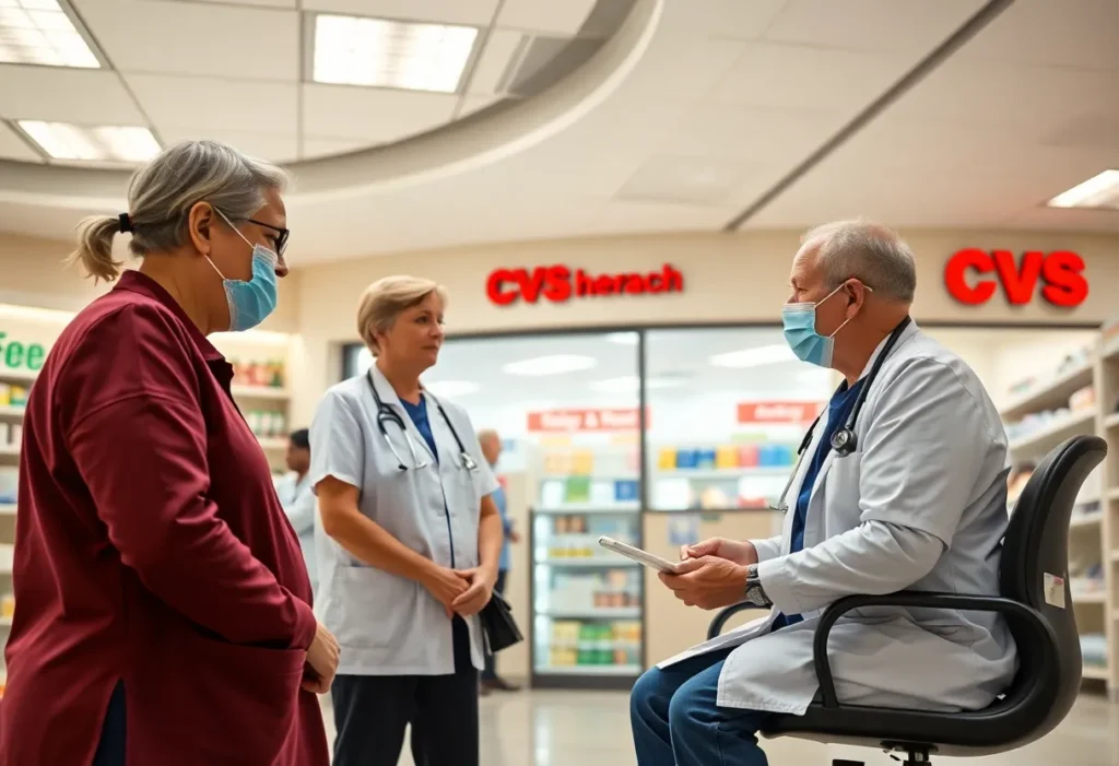 CVS Health pharmacy and clinic for seniors in Dallas