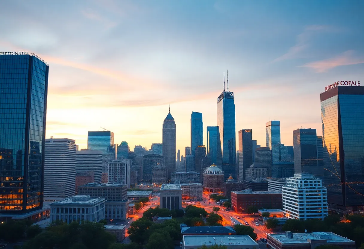 Dallas skyline showcasing modern business infrastructure