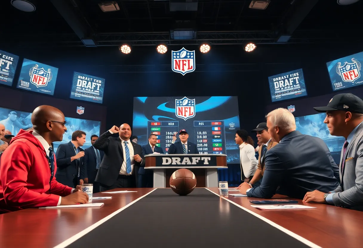 Dallas Cowboys draft strategy meeting