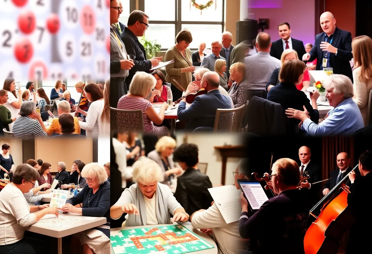 People enjoying community events in Dallas