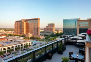 Luxurious hotels in the Dallas-Fort Worth area with outdoor spaces and family-friendly activities.