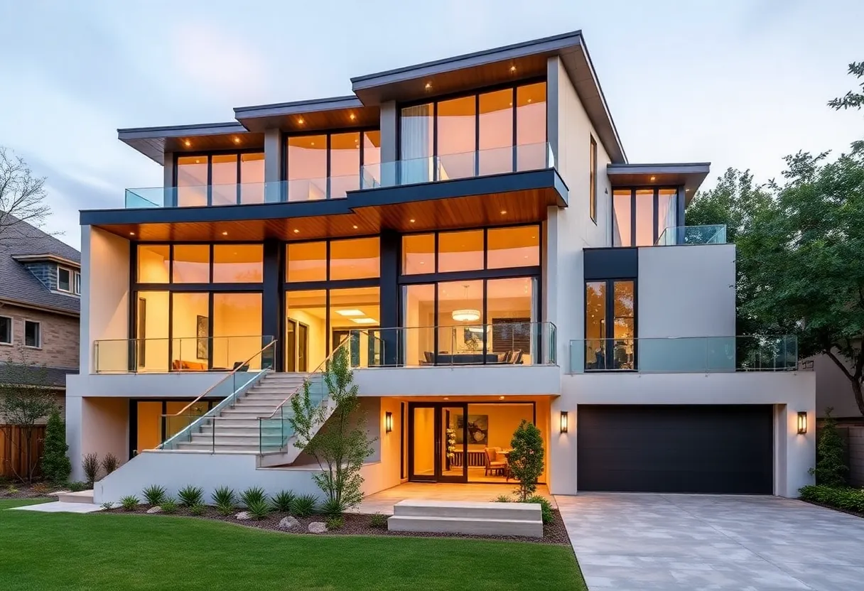 Modern luxury home in Dallas