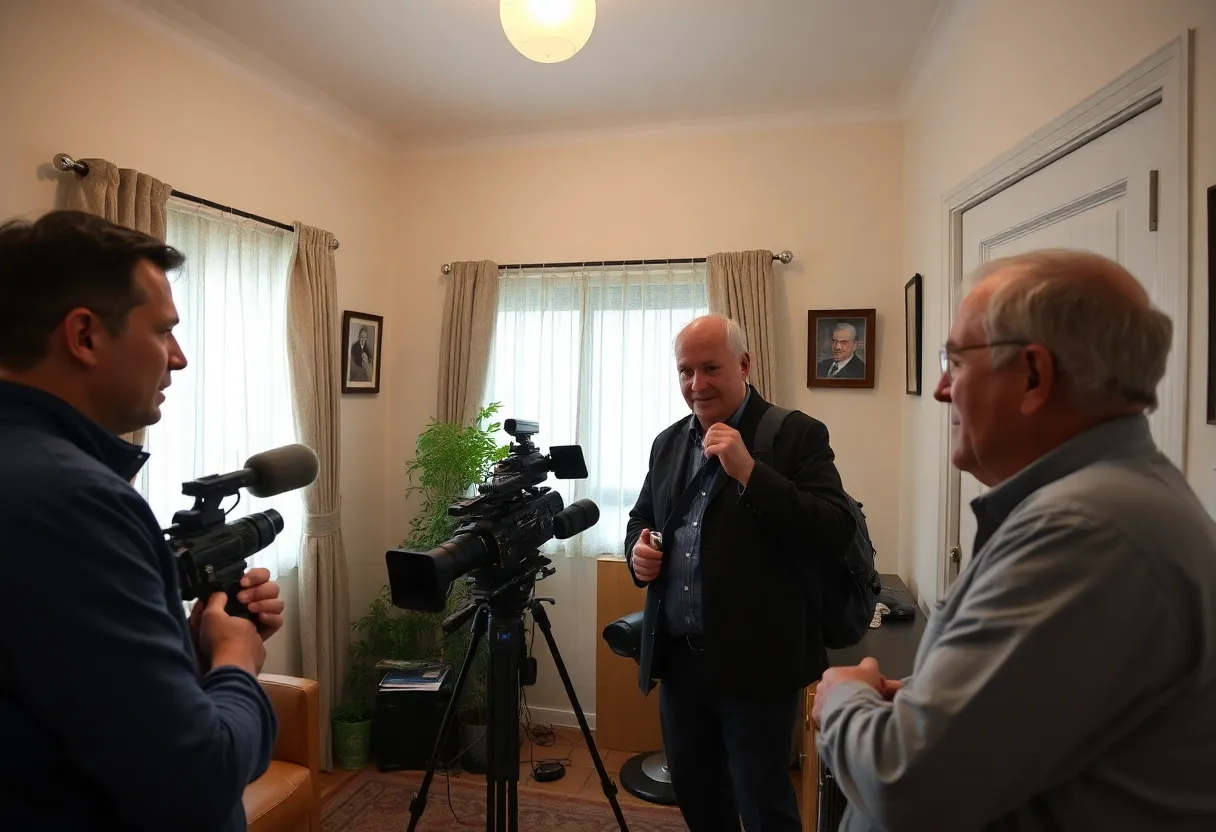 Image representing the balance between press freedom and government oversight.