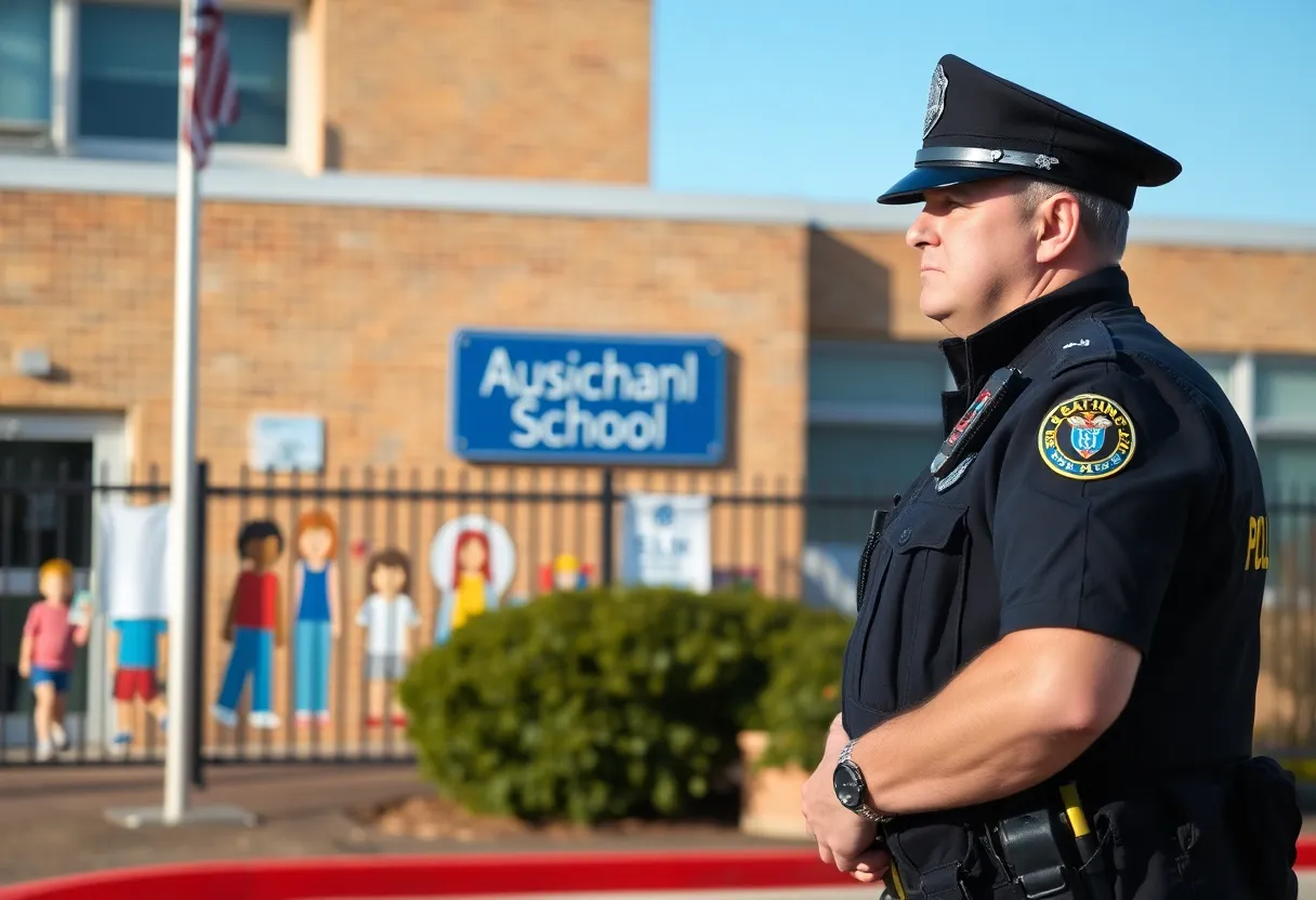 Fort Worth police officers enhancing school safety measures