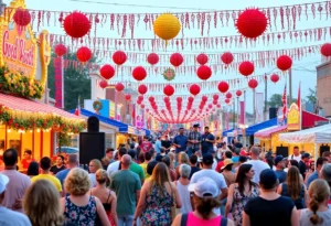 Attendees enjoying the festivities at Fort Worth Stock Show and Rodeo.