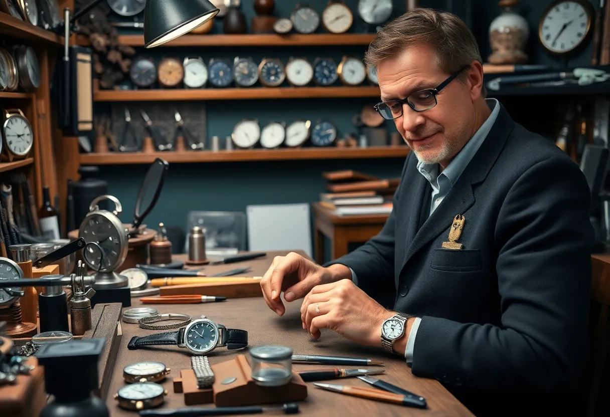 Craftsmanship in Fossil Group workshop