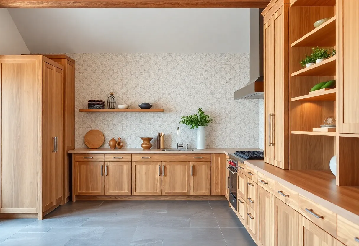 Interior showcasing high-quality custom cabinetry