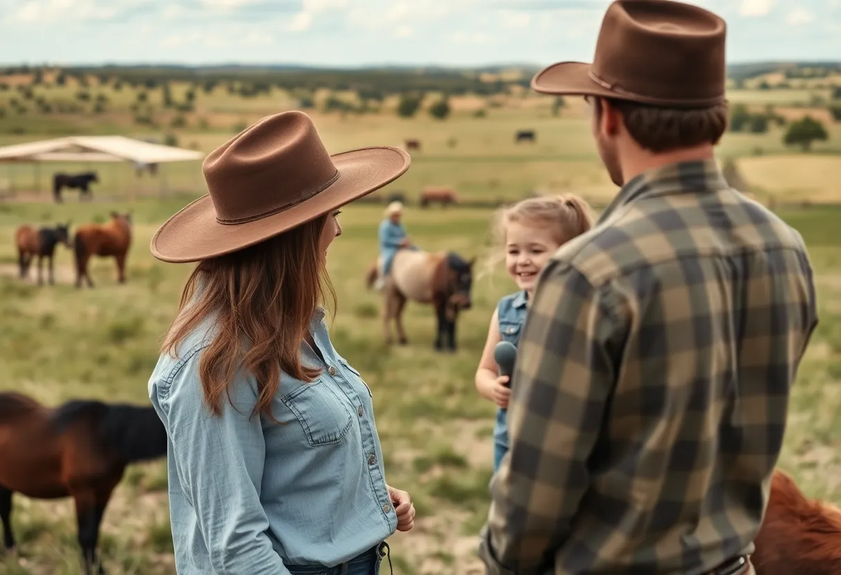 Jep and Jessica Robertson's ranch development in Texas