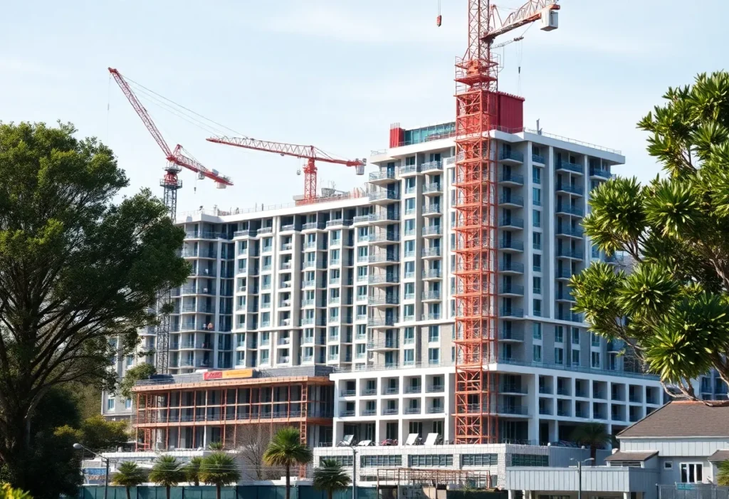 Construction site of JW Marriott Resort in McKinney