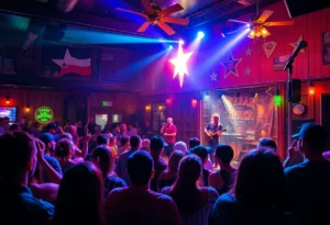 Audience enjoying the performance of Max Stalling at Love & War