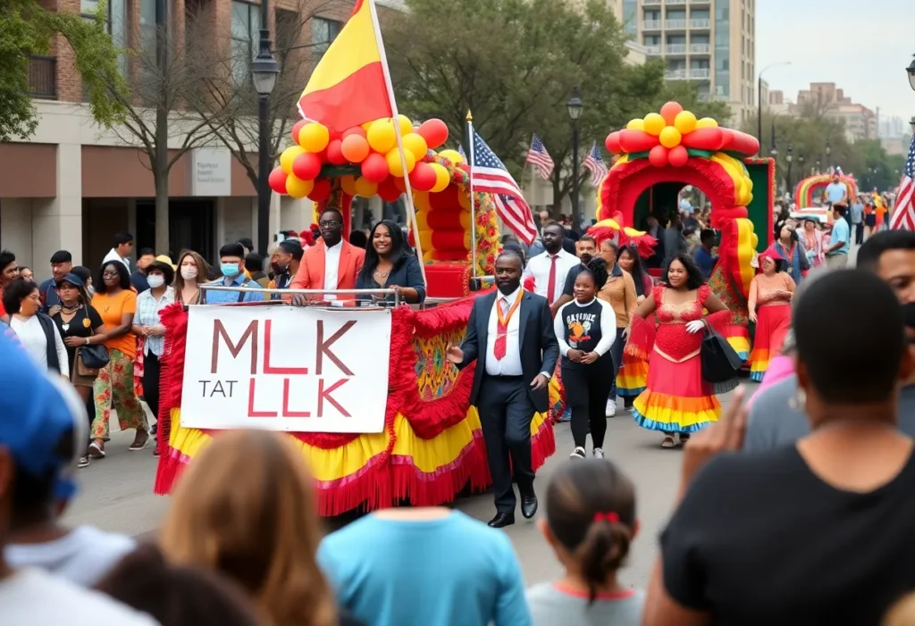 A lively MLK Day Parade in North Texas