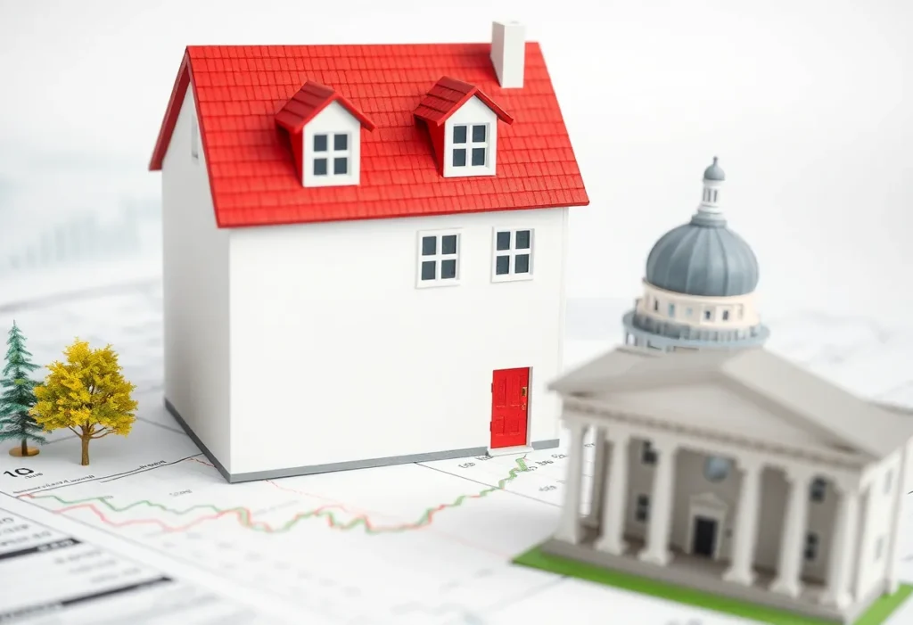 Illustration of mortgage bonds and housing affordability