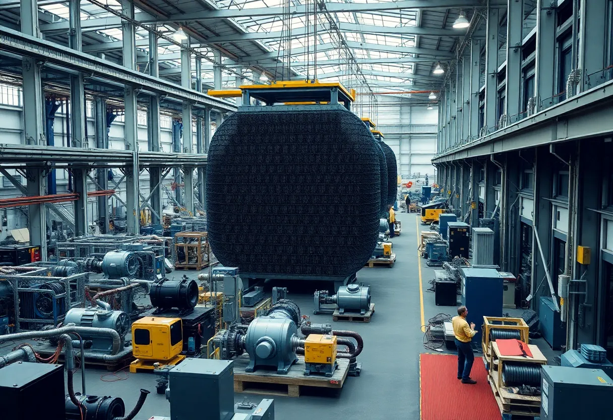 Manufacturing facility for rare earth magnets in DFW area