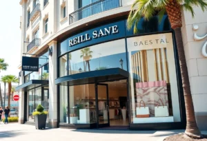 Neiman Marcus store front in Beverly Hills