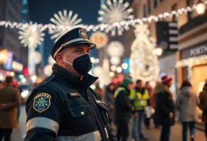 Police monitoring New Year's Eve celebrations for safety