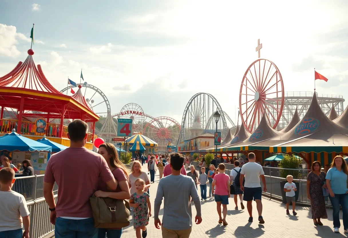 Families enjoying North Texas attractions