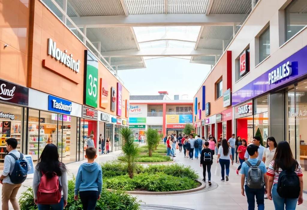 Northpark Village Shopping Center in Lubbock, Texas