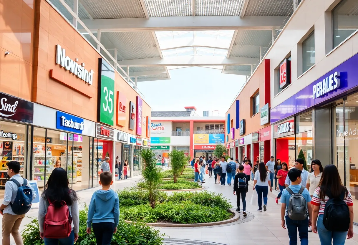 Northpark Village Shopping Center in Lubbock, Texas