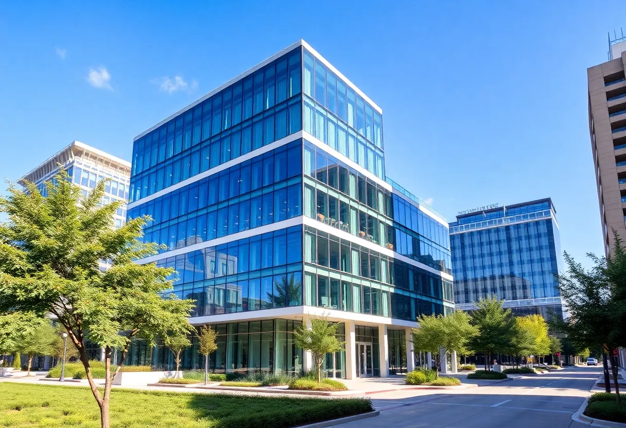 One Triumph Place office building in Dallas