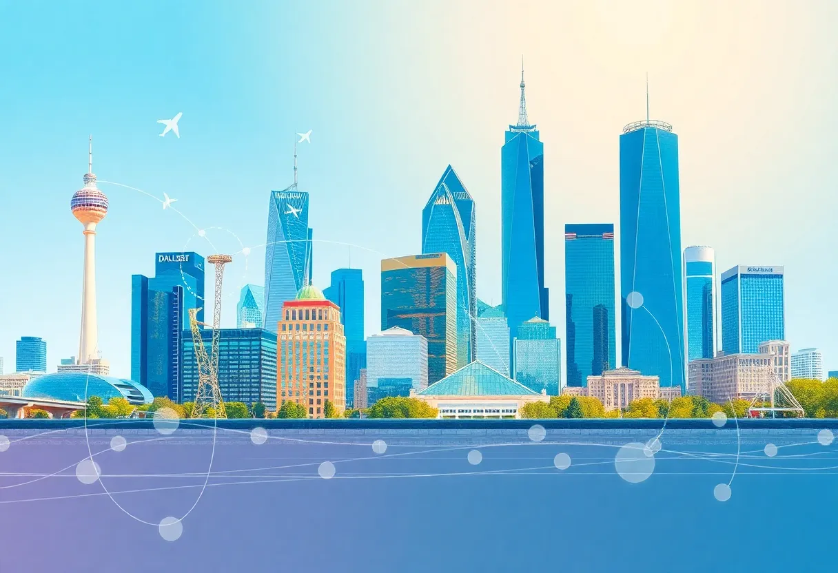 Dallas-Fort Worth skyline representing Pangea's strategic expansion