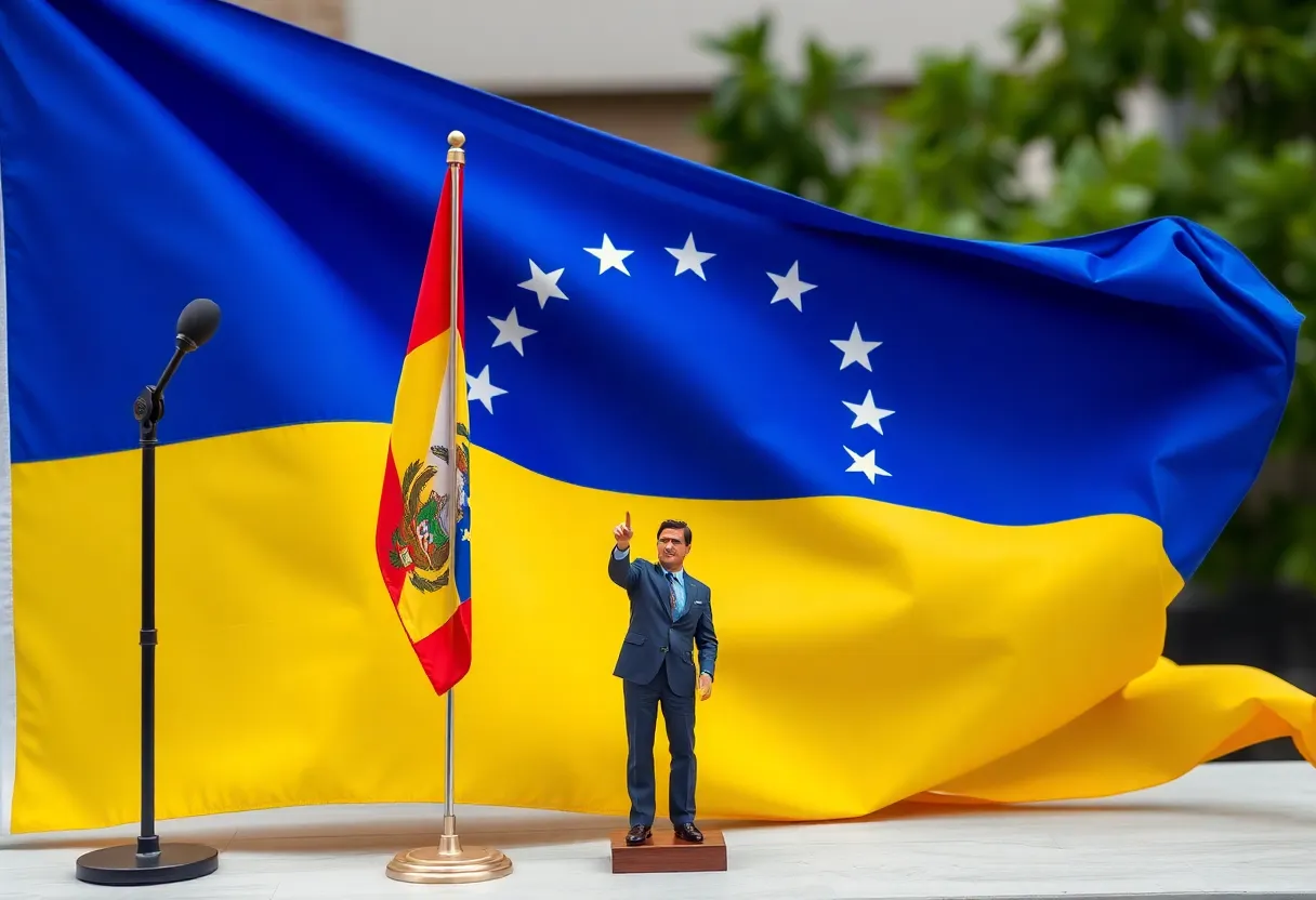Symbol of political transition in Venezuela