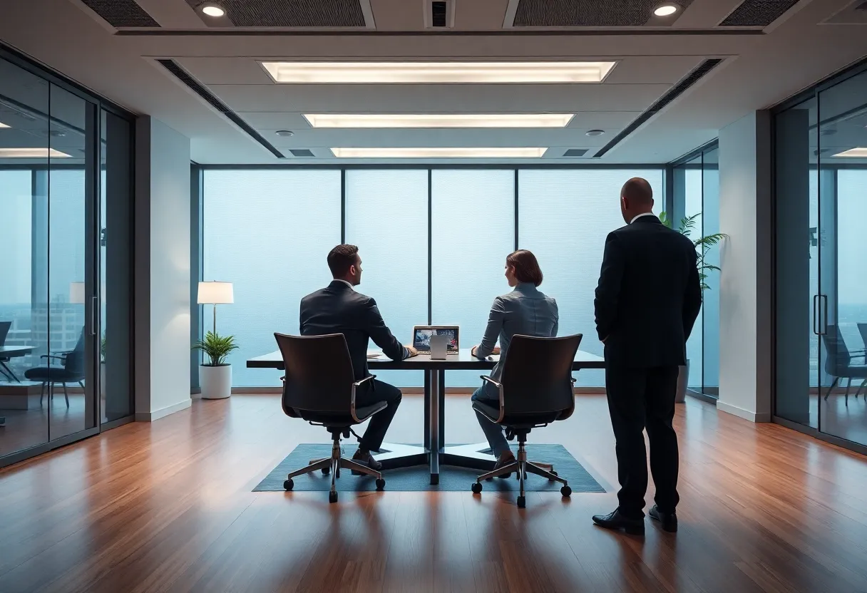 Dallas business leadership office