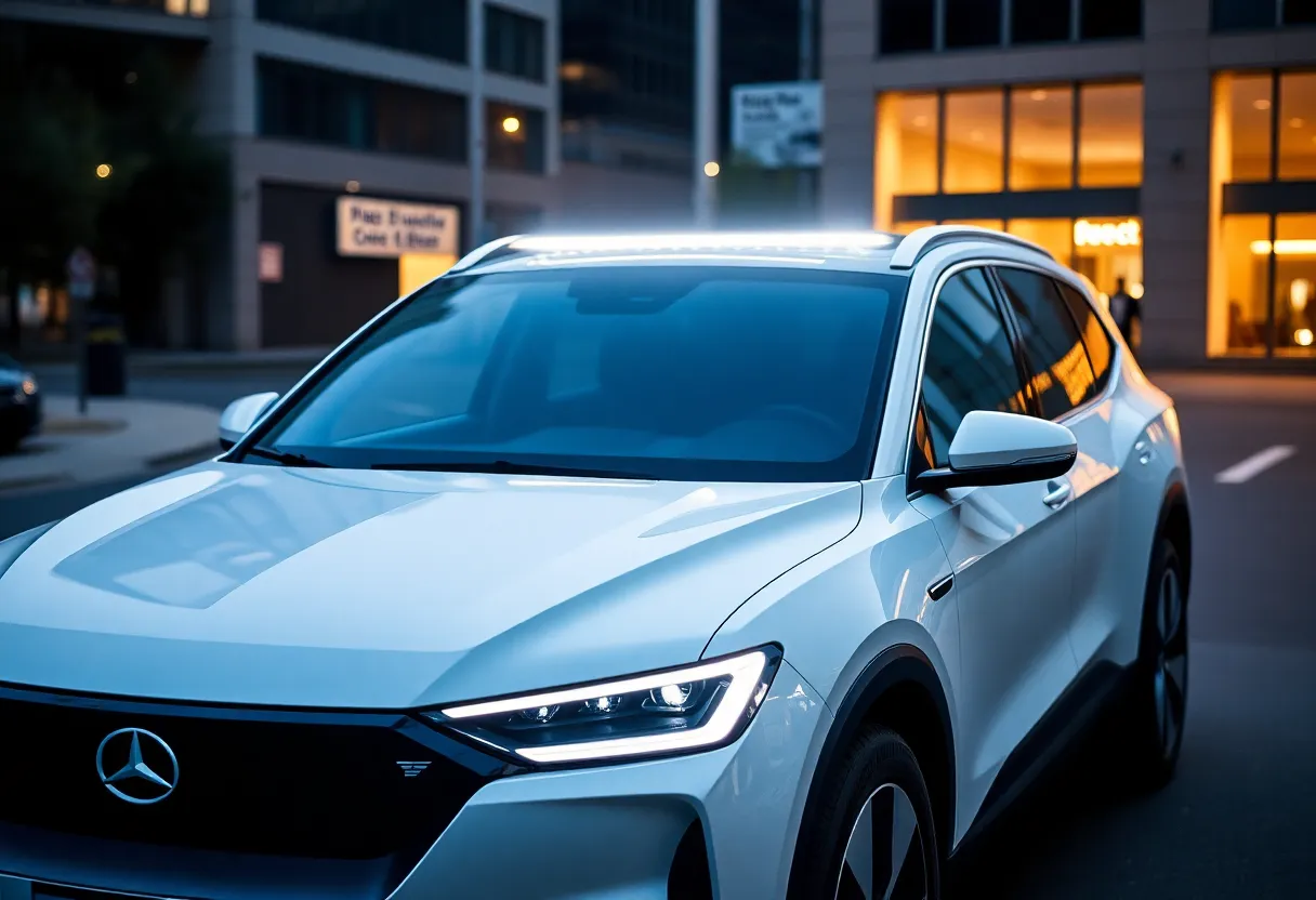 Tesla Model Y Juniper showcasing its sleek design and modern features