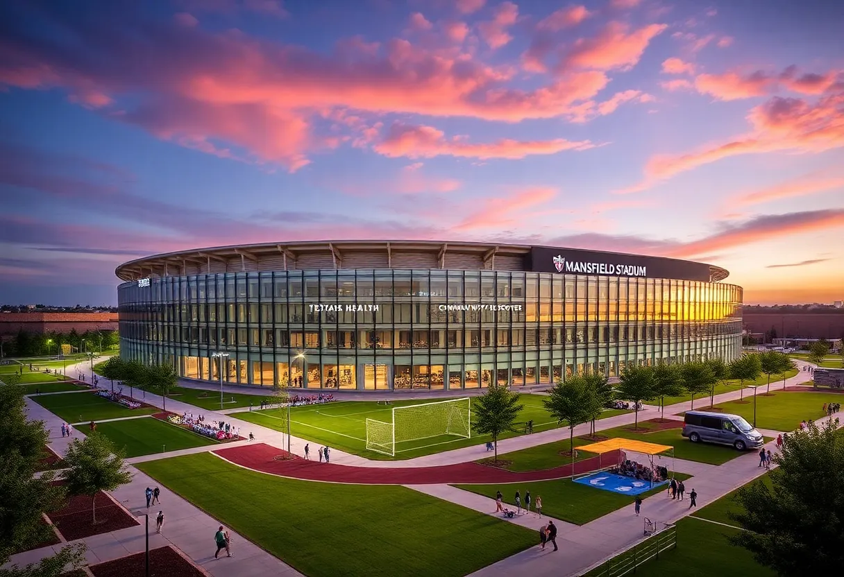Texas Health Mansfield Stadium during community events
