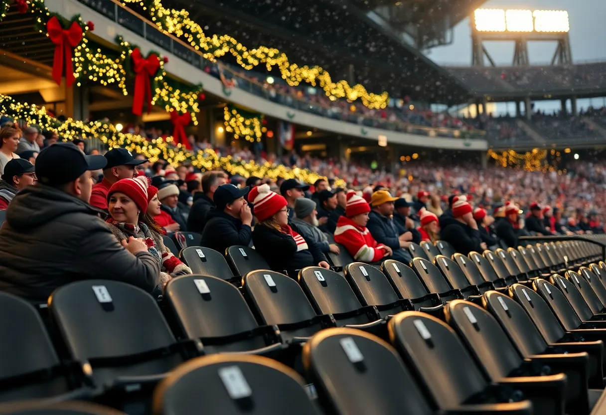 Winter Caravan event with Texas Rangers fans expressing disappointment