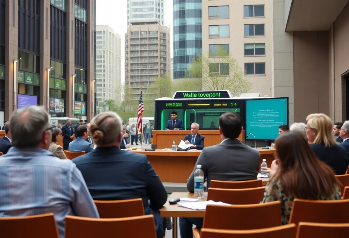 City council deliberation on DART withdrawal