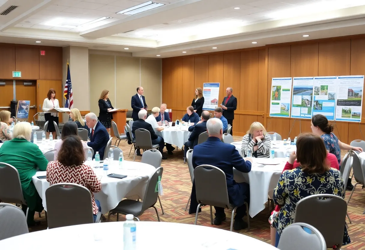 Residents attending the Texarkana Community Water Forum