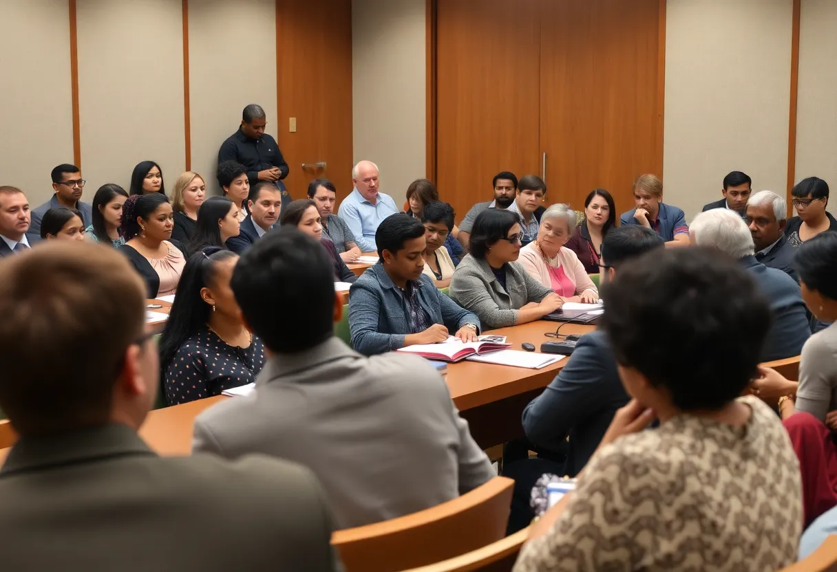 Arlington City Council discussing anti-discrimination ordinance