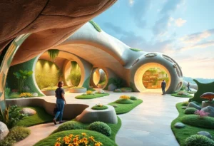 Conceptual image of the BioVault conservation facility.