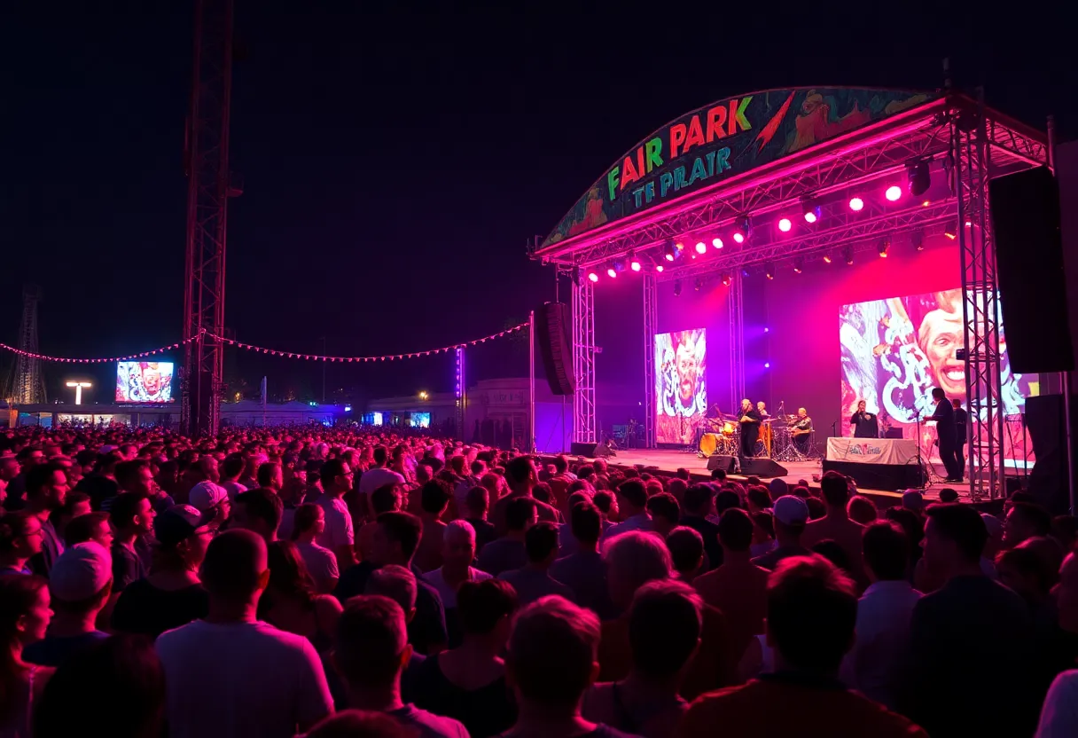 Crowd enjoying music at Breakaway Music Festival 2026.