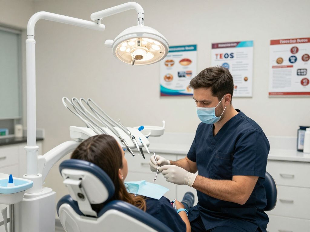 Dental clinic in Dallas TX focused on emergency preparedness with patient education materials.