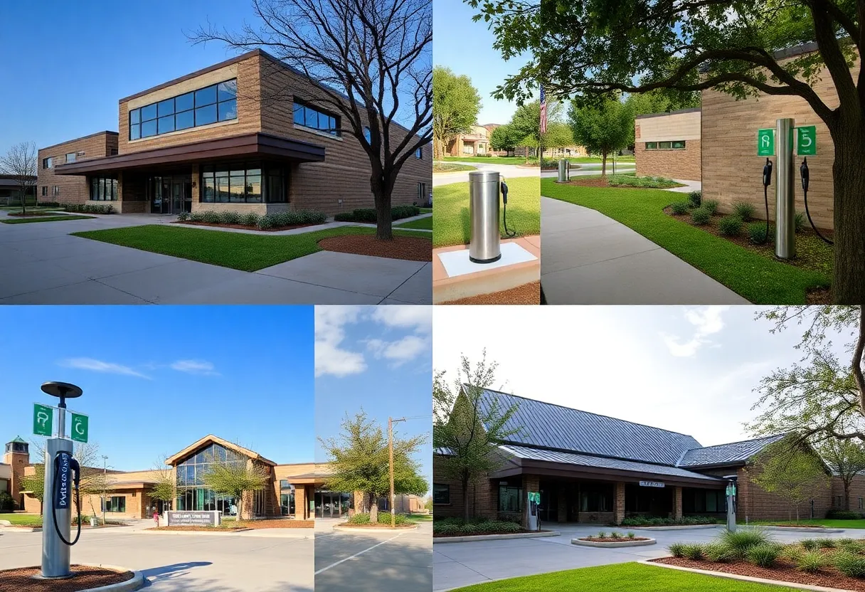 Electric vehicle charging stations installed at Dallas public facilities