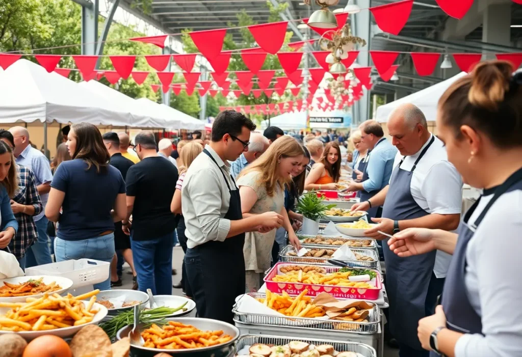 Food festival in Dallas showcasing diverse culinary experiences